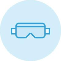 Goggle Vector Icon Design Illustration