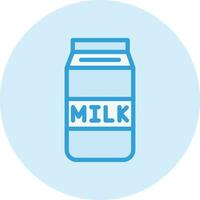 ilustración de diseño de icono de vector de leche