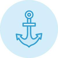 Anchor Vector Icon Design Illustration