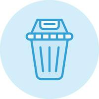 Recycling bin Vector Icon Design Illustration