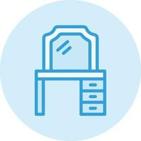 Dressing table Vector Icon Design Illustration