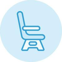 ilustración de diseño de icono de vector de asiento