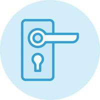 Door handle Vector Icon Design Illustration