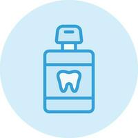 Mouthwash Vector Icon Design Illustration