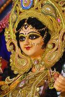 Devi Durga is the Powerful Hindu goddess, symbolizing strength, courage, and divine feminine energy photo