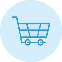 ilustración de diseño de icono de vector de carrito de compras