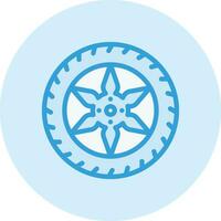 Wheel Vector Icon Design Illustration