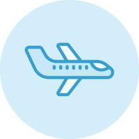 Plane Vector Icon Design Illustration