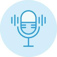 Microphone Vector Icon Design Illustration