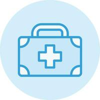 First aid kit Vector Icon Design Illustration