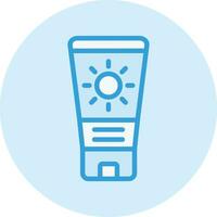 Sunscreen Vector Icon Design Illustration