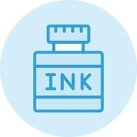 Ink Vector Icon Design Illustration