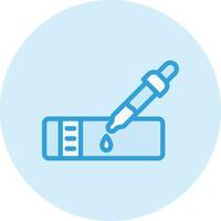 Microscope slide Vector Icon Design Illustration