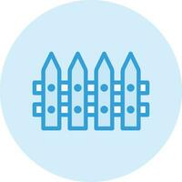 Fence Vector Icon Design Illustration