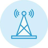 Signal tower Vector Icon Design Illustration