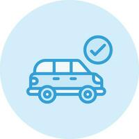 Car protection Vector Icon Design Illustration