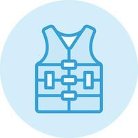 Life jacket Vector Icon Design Illustration