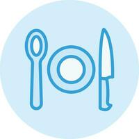 Dining meal Vector Icon Design Illustration