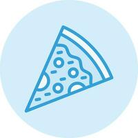 Pizza Slice Vector Icon Design Illustration