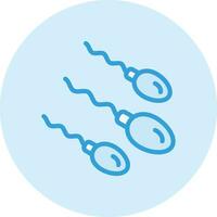 Sperms Vector Icon Design Illustration