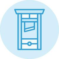 Guillotine Vector Icon Design Illustration