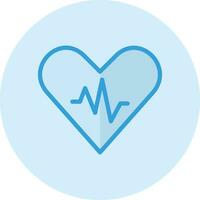 Heart rate Vector Icon Design Illustration