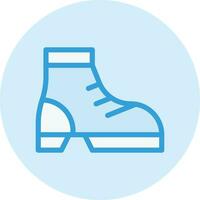 ilustración de diseño de icono de vector de botas