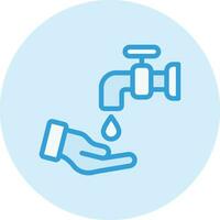 Wudhu Vector Icon Design Illustration