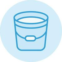 Bucket Vector Icon Design Illustration