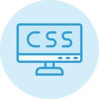 Css Vector Icon Design Illustration