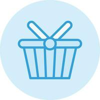 Basket Vector Icon Design Illustration