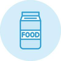 Food package Vector Icon Design Illustration