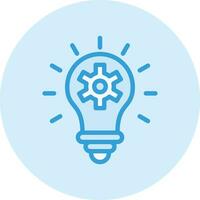 Solution Vector Icon Design Illustration