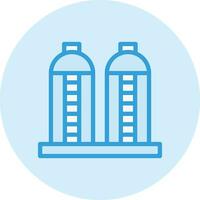Silo Vector Icon Design Illustration