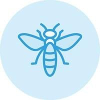 Bee Vector Icon Design Illustration