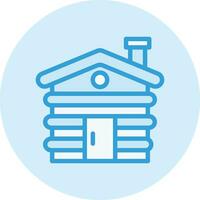 Cabin Vector Icon Design Illustration