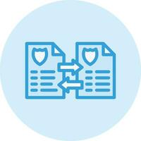 Data transfer Vector Icon Design Illustration