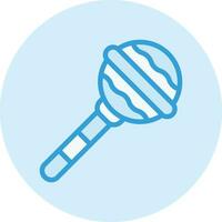 Baby rattle Vector Icon Design Illustration