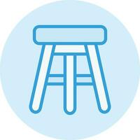 Bar Stool Vector Icon Design Illustration