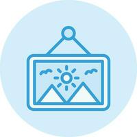 Gallery Vector Icon Design Illustration