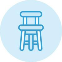 Bar Stool Vector Icon Design Illustration