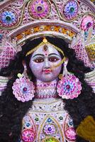 Devi Durga is the Fierce and compassionate Hindu goddess, embodiment of strength and divine grace photo