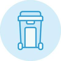 Recycle bin Vector Icon Design Illustration