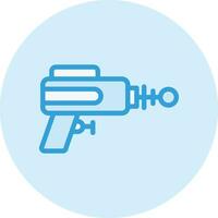 Laser gun Vector Icon Design Illustration