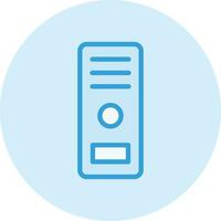 Computer case Vector Icon Design Illustration