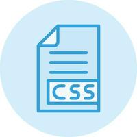CSS Vector Icon Design Illustration