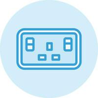 Socket Vector Icon Design Illustration