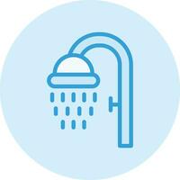 Shower Vector Icon Design Illustration