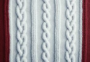 AI generated Knitted sweater texture, background with copy space. AI Generated photo