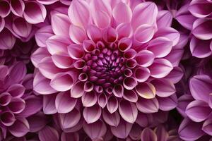 AI generated Dahlia flower background.  AI Generated. photo